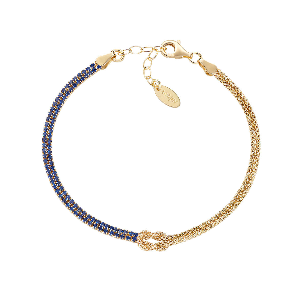 Bracciale Amen Donna nodo d'amore BRNOAMGBLZ16