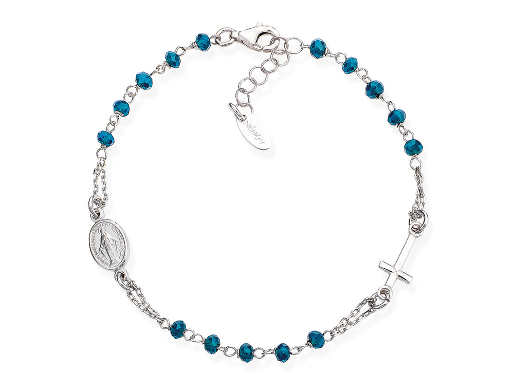 Bracciale rosario Amen unisex rosari con cristalli BROBBL3