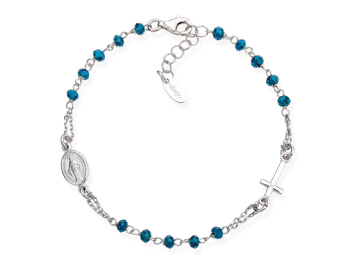 Bracciale rosario Amen unisex rosari con cristalli BROBBL3