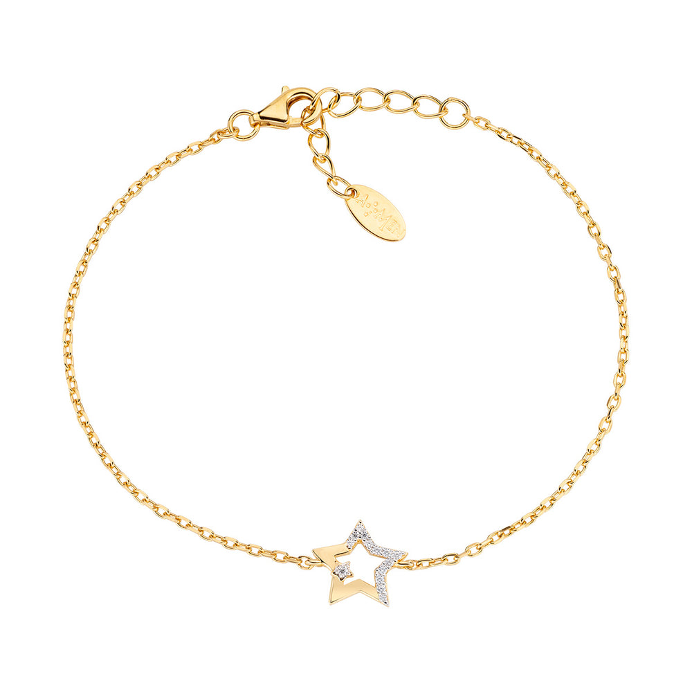Bracciale Amen donna stelle BRSTSTGBZ