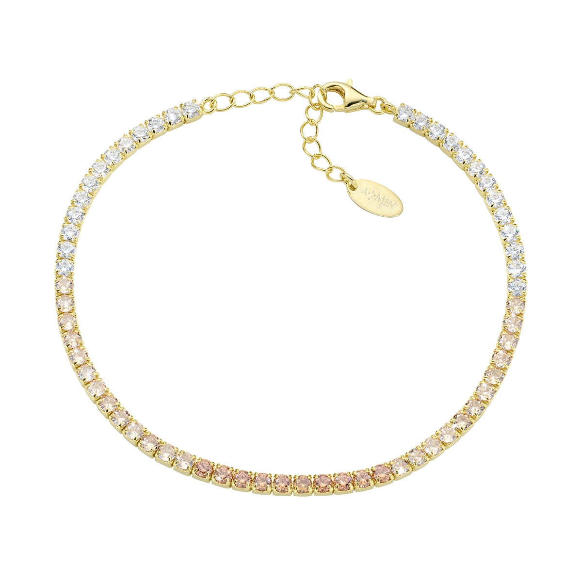 Bracciale Amen Unisex tennis BT25DEGGA17