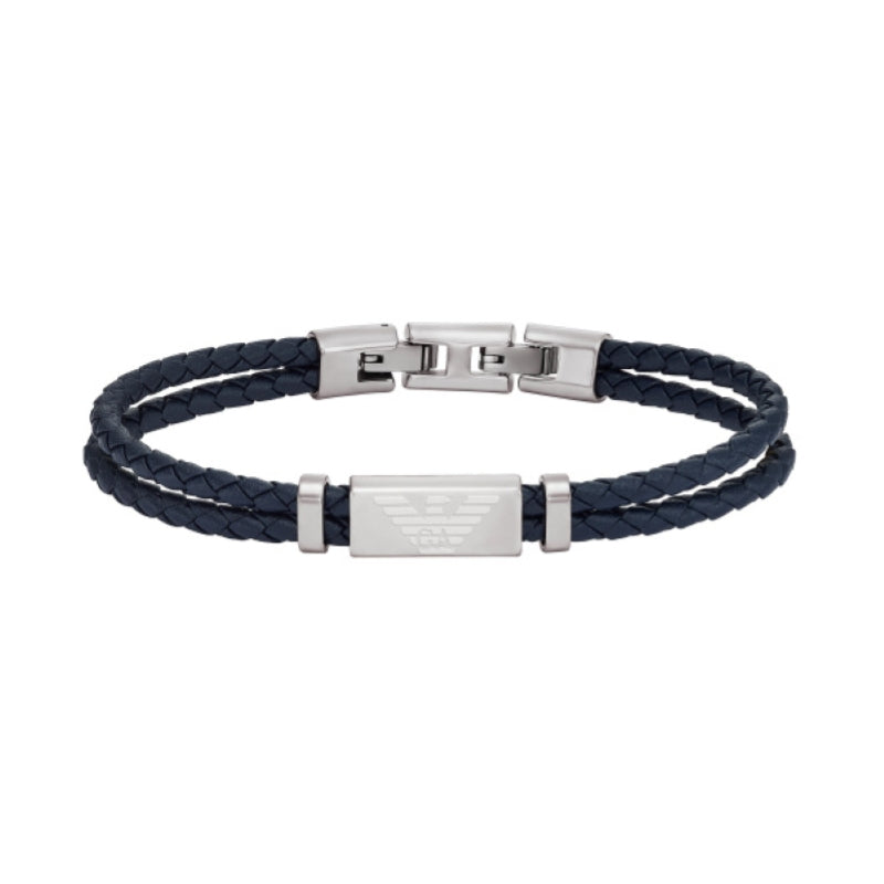 Bracciale Catena Emporio Armani in Acciaio Nero EGS2995040