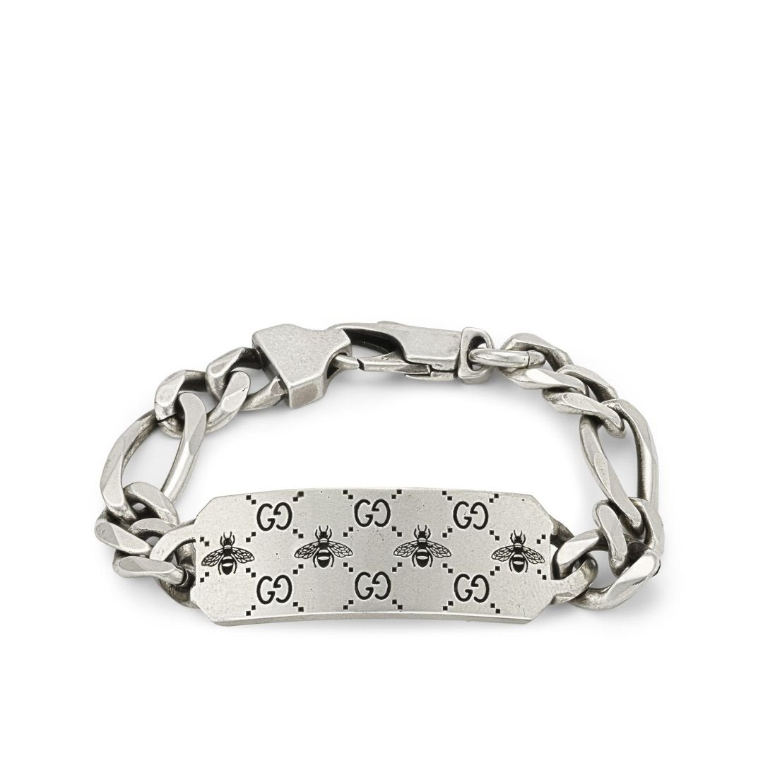 Bracciale Catena Rolò con G Charms Gucci Argento 925 YBA728264001
