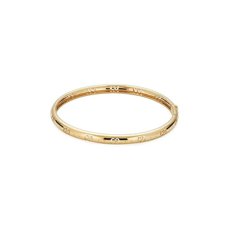 Bracciale Gucci Icon Blu Puro in Oro Giallo 18kt YBA809255001
