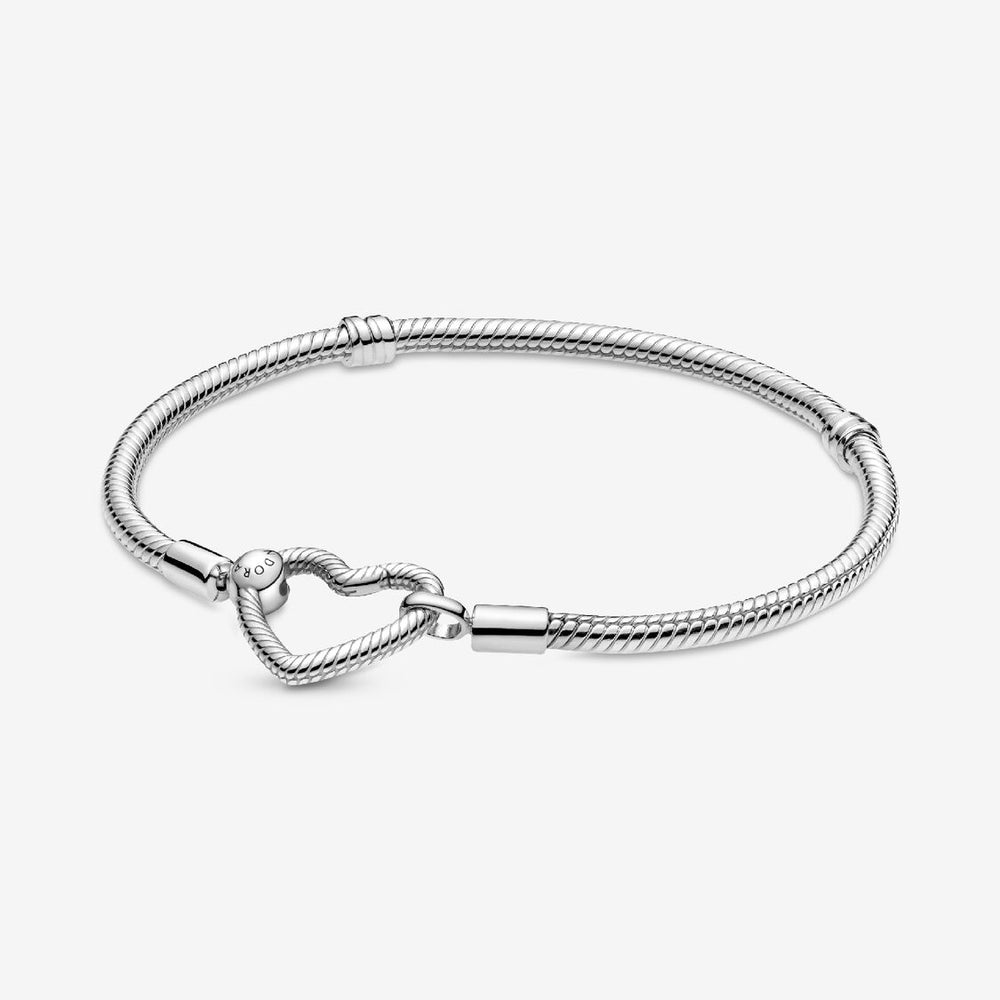 Bracciale Pandora Moments con Chiusura a Cuore 599539C00