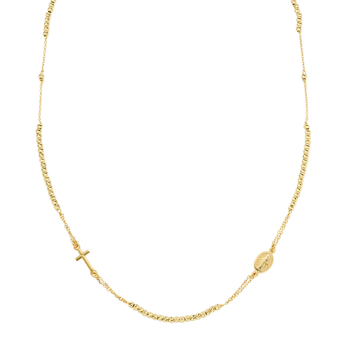 Collana Amen Donna croci CLCRMIGGD3