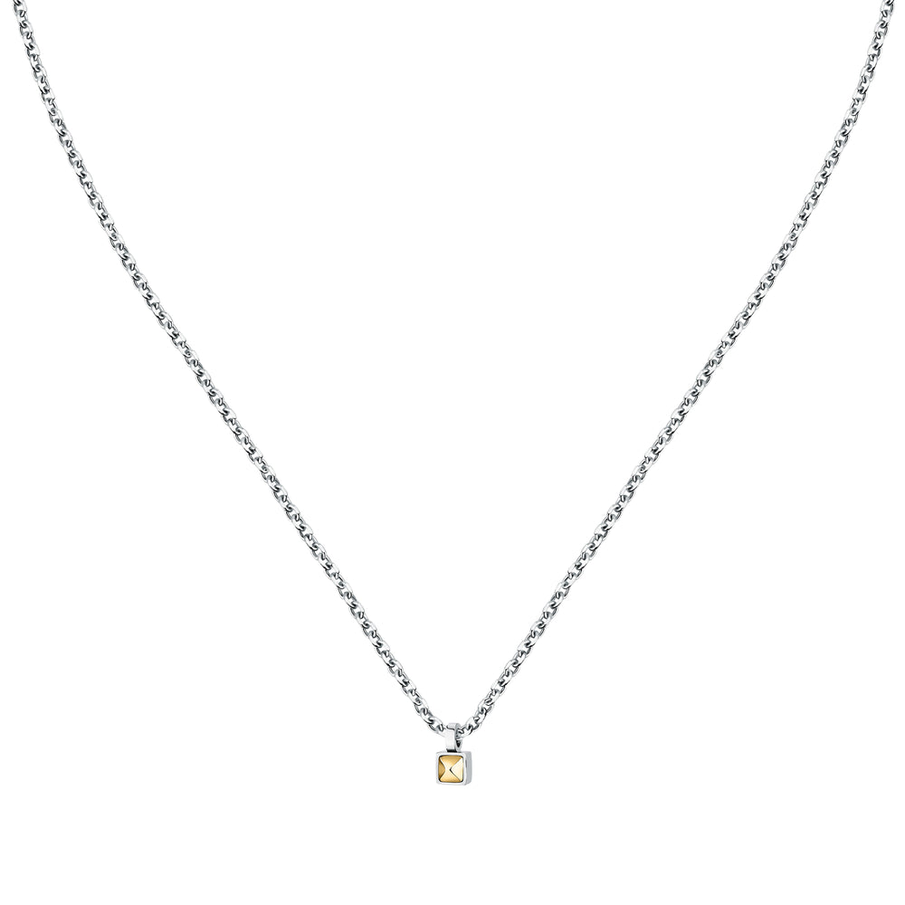 COLLANA UOMO MORELLATO GOLD SATM26