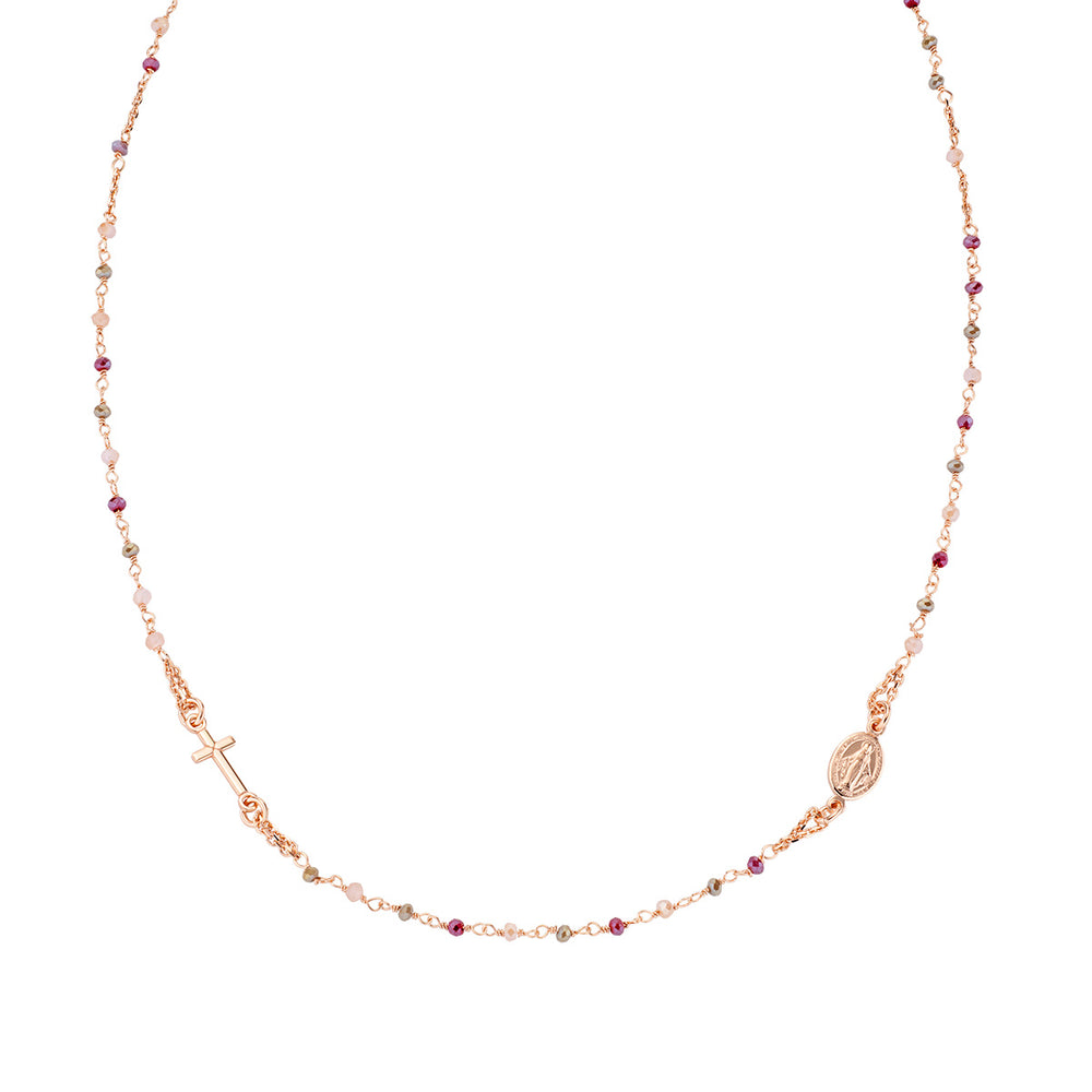 
                  
                    Collana Amen donna rosari con cristalli CRO10RARTO3
                  
                