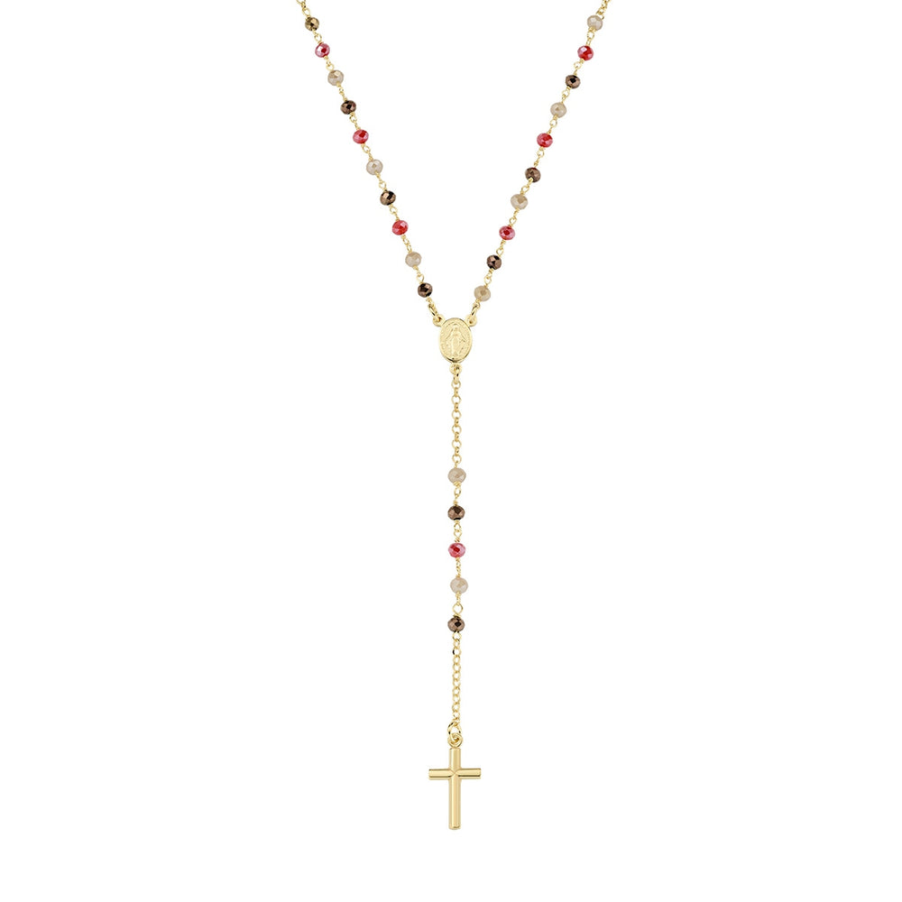 
                  
                    Collana Amen unisex rosari con cristalli CROGMM4
                  
                
