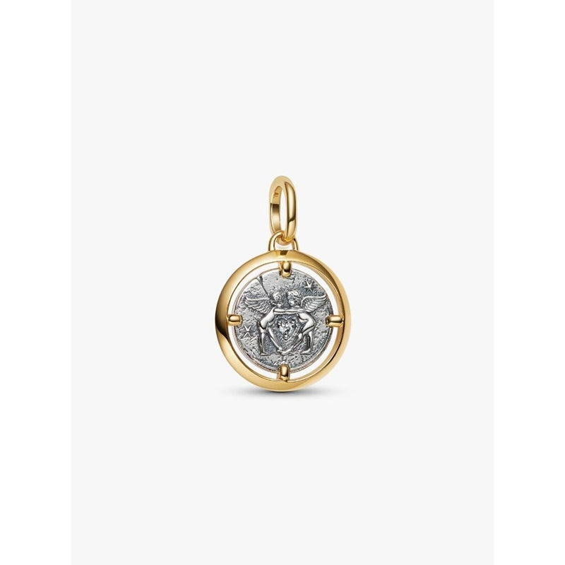 Charm Cuore a Pavé Bicolore (Oro) Pandora 764088C01