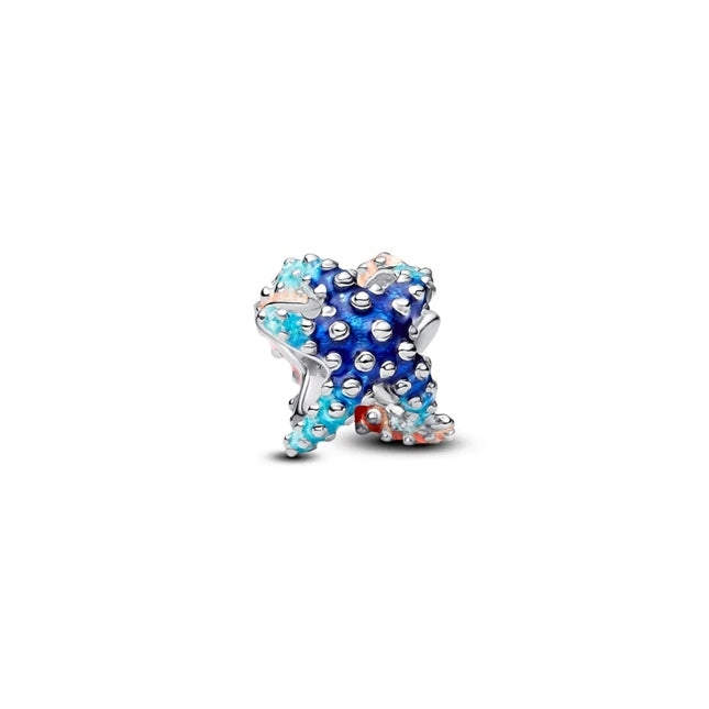 Charm Cuore a Pavé Blu Cielo Pandora 793817C01