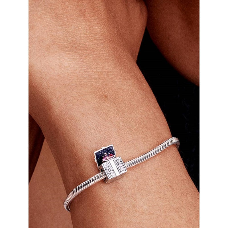 Charm Cuore a Pavé Lilla Pandora 793603C01