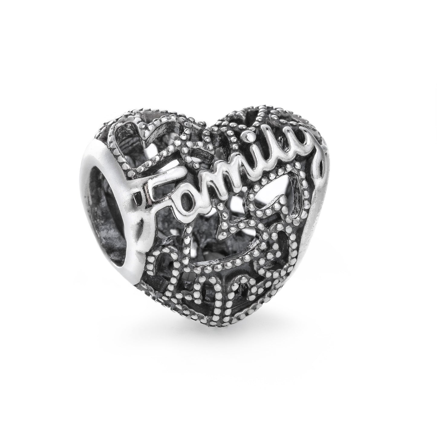 Charm Pendente Cuore Logo Liscio Pandora Argento 925 798571C00