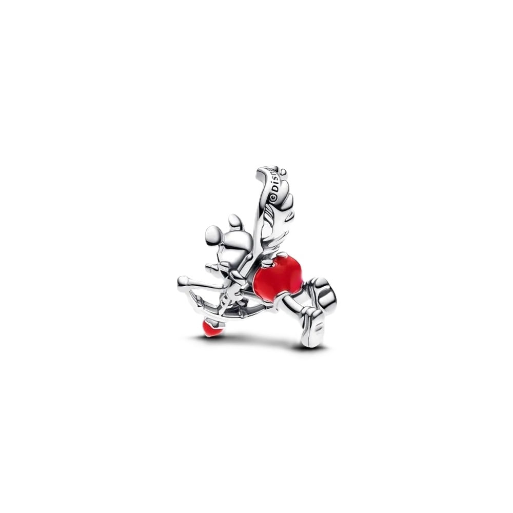Charm Pendente Cuore a Pavé Rosso Ciliegia Pandora 793616C01