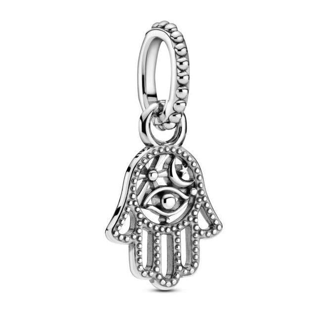 Charm Pendente Doppio Cuore Family Bicolore 799144C00