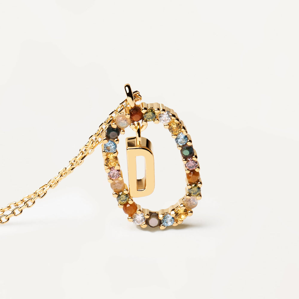 
                  
                    Collana con lettera D
                  
                