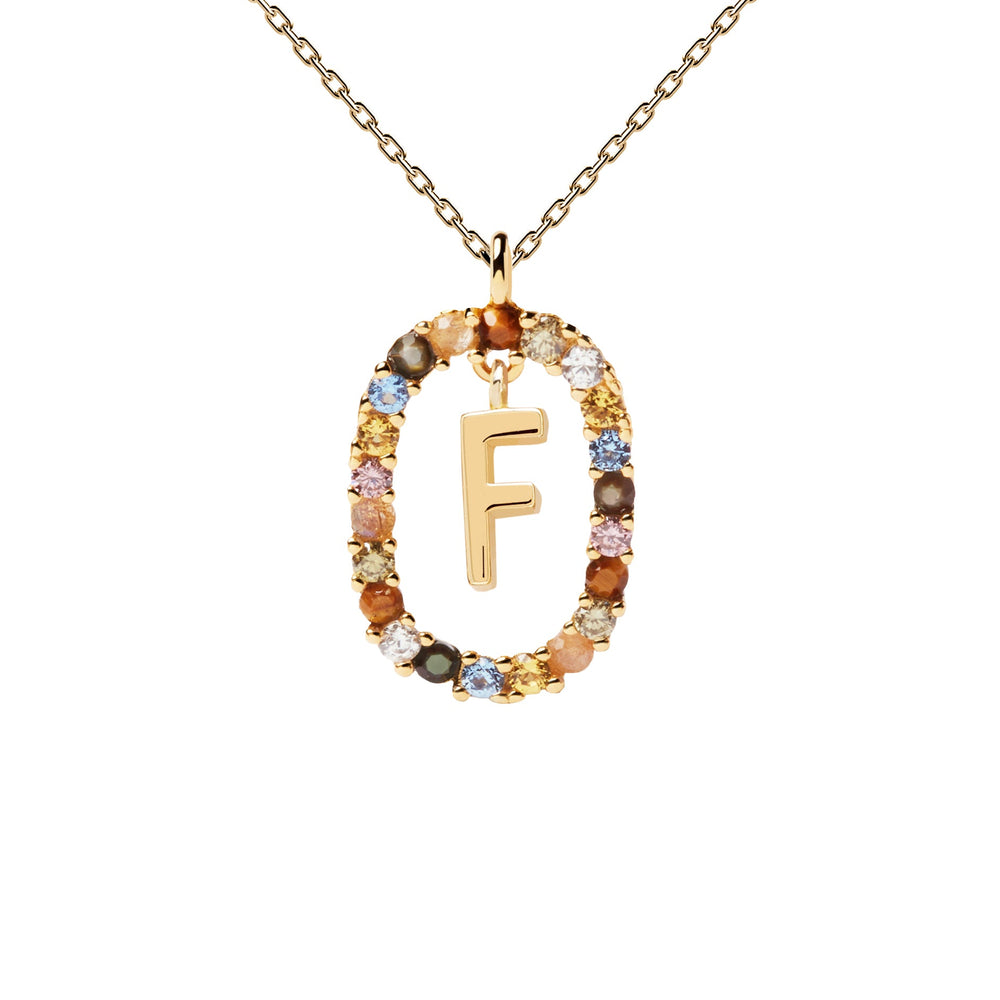
                  
                    Collana con lettera F
                  
                