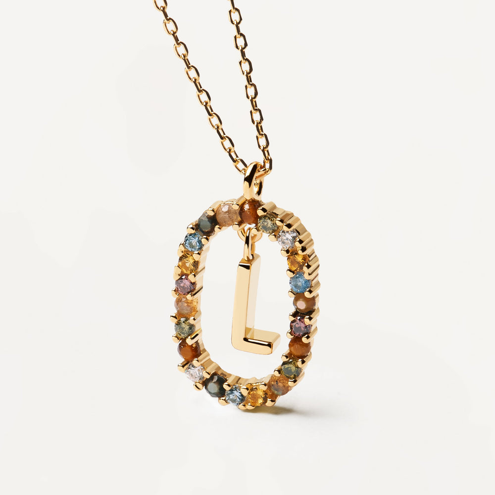 
                  
                    Collana con lettera L
                  
                