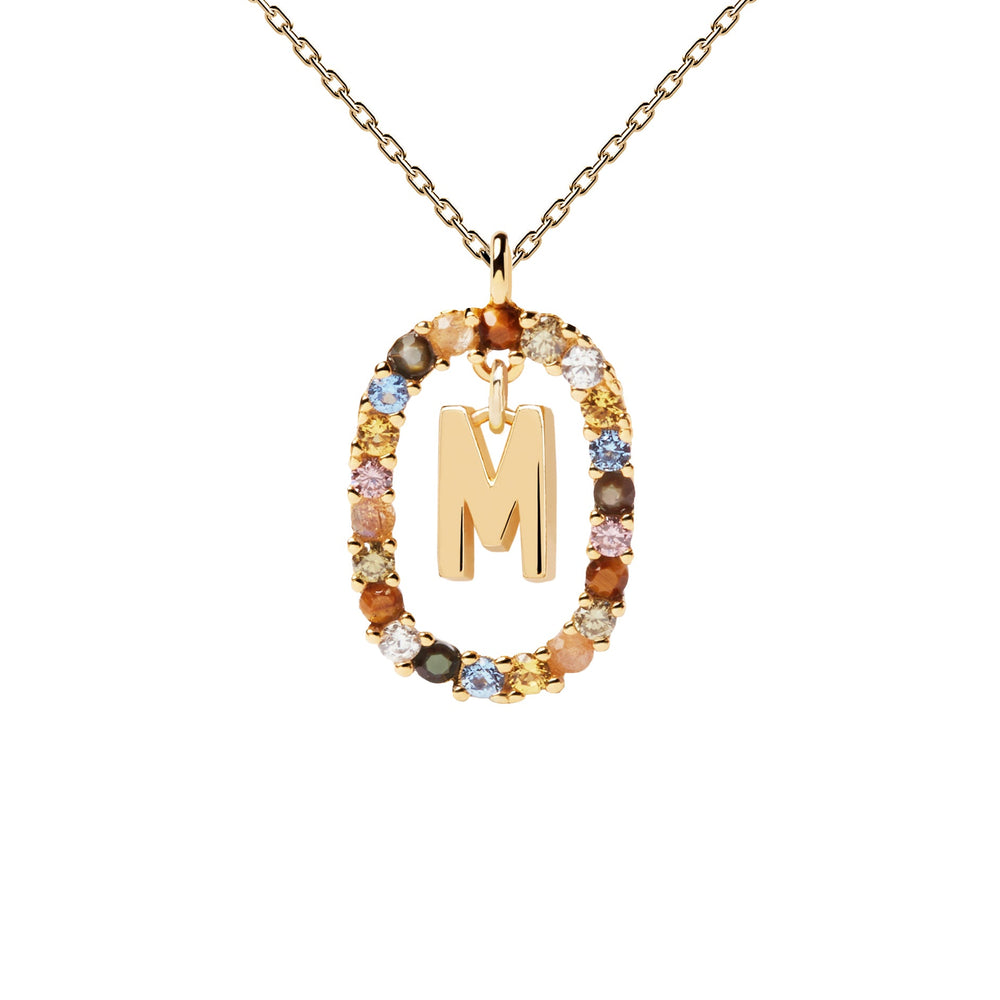 
                  
                    Collana con lettera M
                  
                