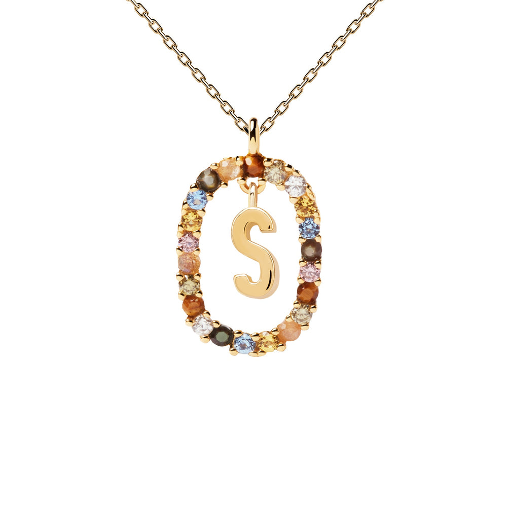 
                  
                    Collana con lettera S
                  
                