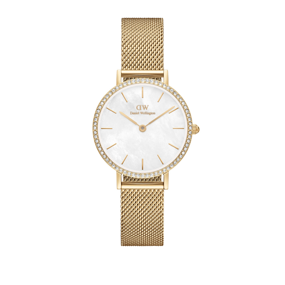 Orologio Daniel Wellington donna Petite Lumine Bezel Evergold MOP