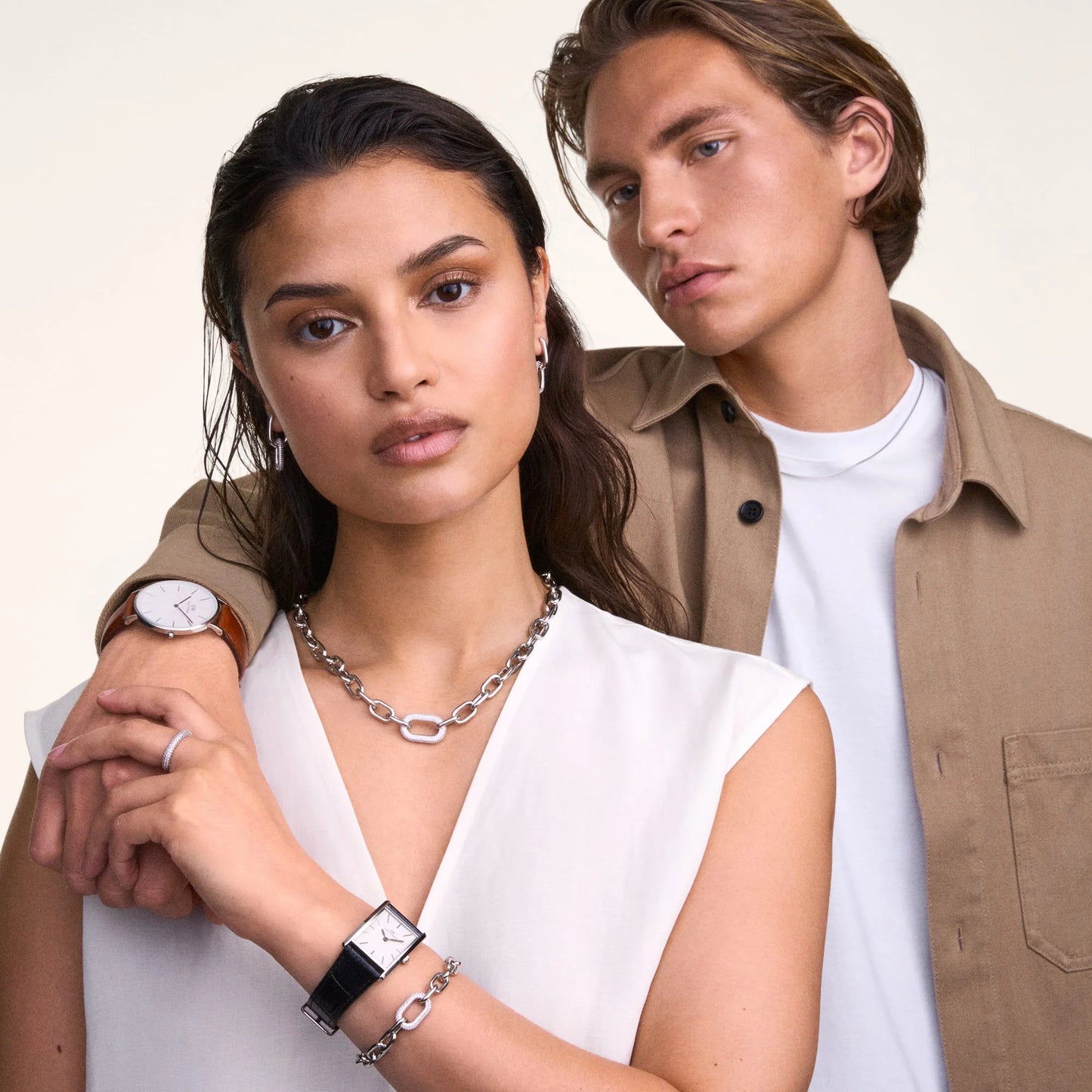 Collana Daniel Wellington Crystal Link DW00400607