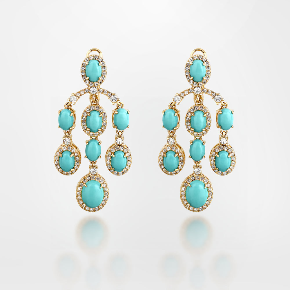 Orecchini Donna CHIARA FERRAGNI TURQUOISE J19AYT06