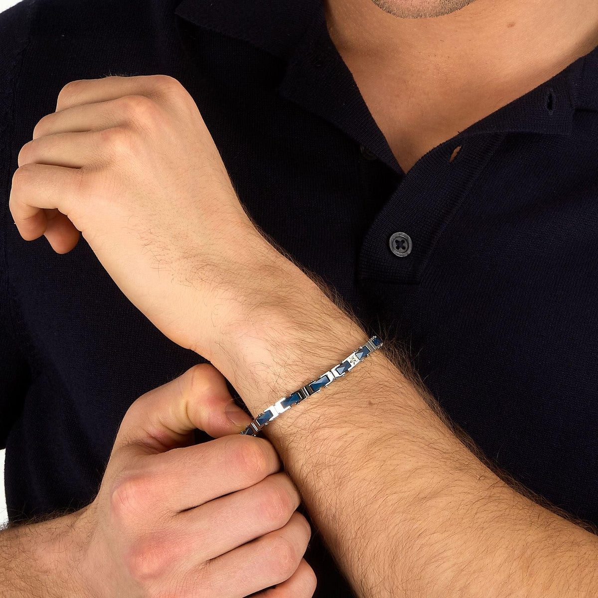 Bracciale Maserati Ceramic uomo JM226ATZ82