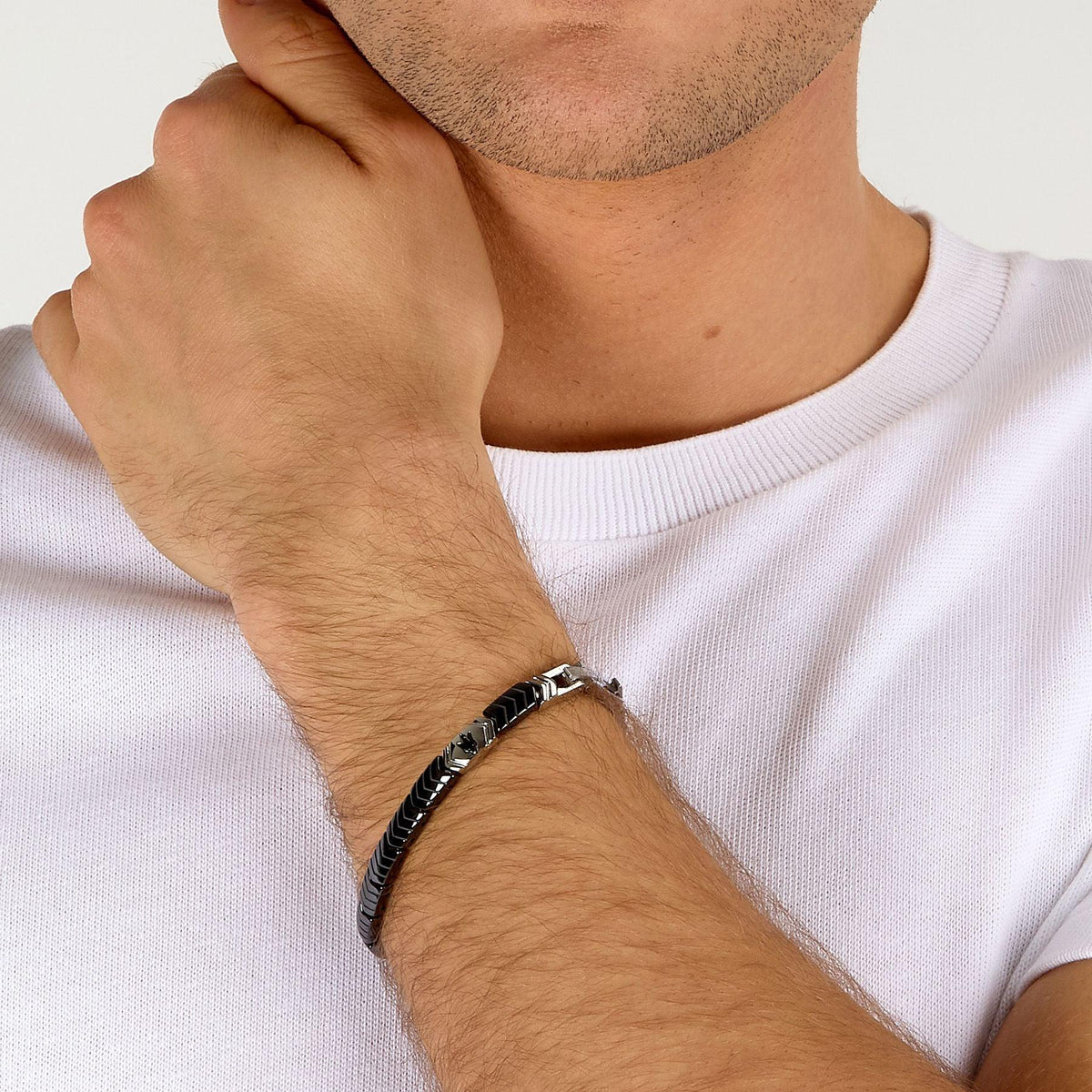 Bracciale Maserati Ceramic uomo JM226ATZ86
