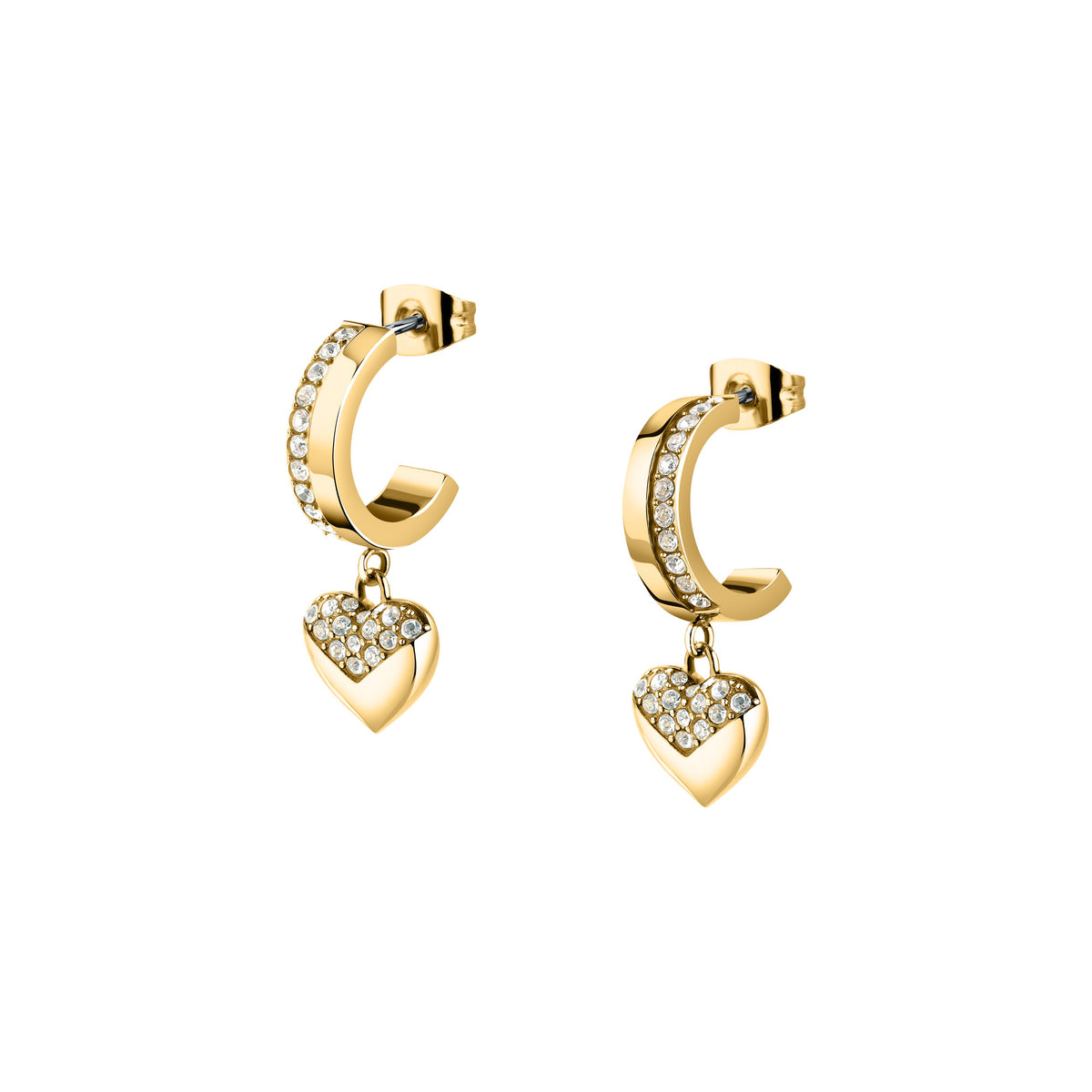 Orecchini Karl Lagerfeld Pave Amour donna KLBJW07