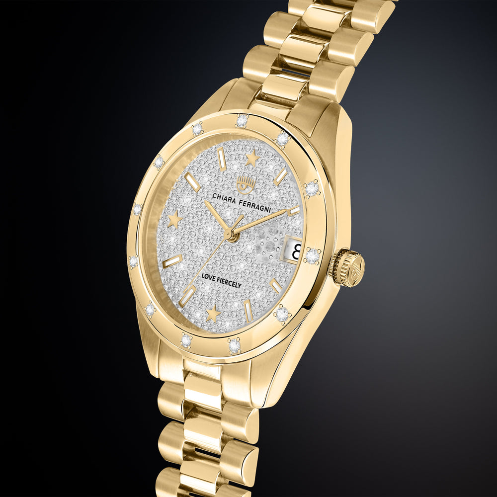 
                  
                    OROLOGIO CHIARA FERRAGNI BOLD WATCH R1953100512
                  
                