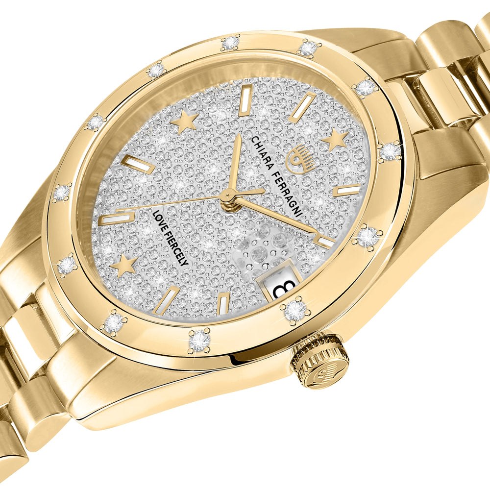 
                  
                    OROLOGIO CHIARA FERRAGNI BOLD WATCH R1953100512
                  
                