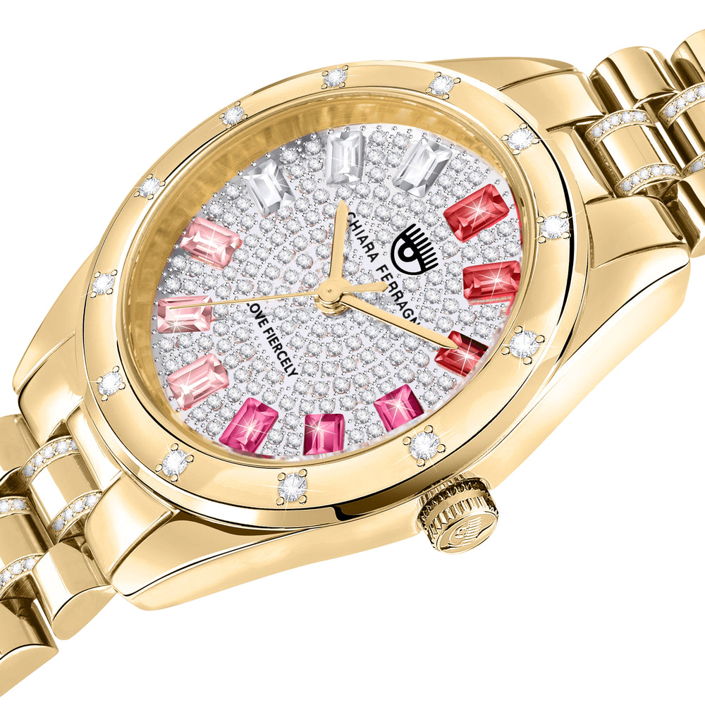 
                  
                    OROLOGIO CHIARA FERRAGNI BOLD WATCH R1953100515
                  
                