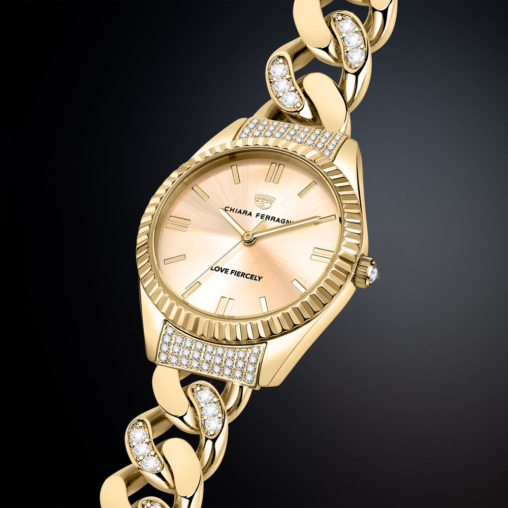 
                  
                    OROLOGIO CHIARA FERRAGNI BOSSY CHAIN WATCH R1953104501
                  
                