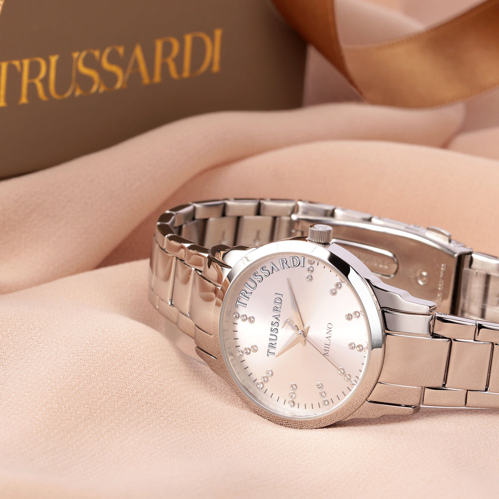 
                  
                    OROLOGIO DONNA TRUSSARDI T-BENT R2453141504
                  
                