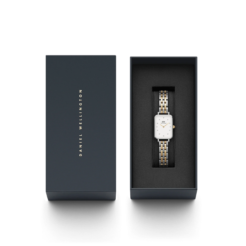 
                  
                    Orologio Daniel Wellington donna Quadro Lumine 5-link two-tone
                  
                