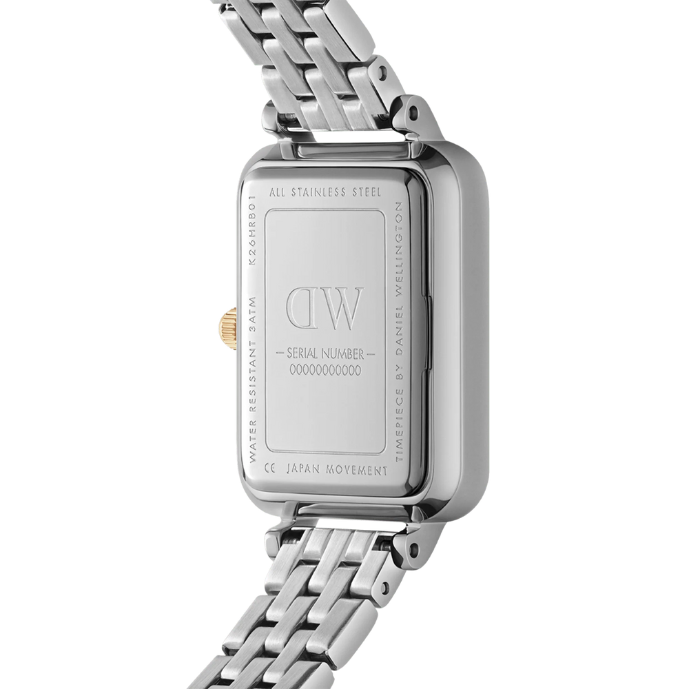 
                  
                    Orologio Daniel Wellington donna Quadro Lumine Bezel 5-Link Two-Tone MOP
                  
                
