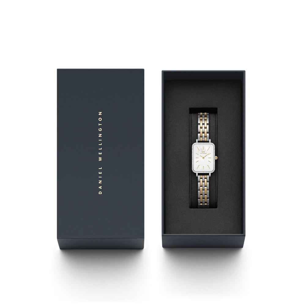 
                  
                    Orologio Daniel Wellington donna Quadro Lumine Bezel 5-Link Two-Tone MOP
                  
                