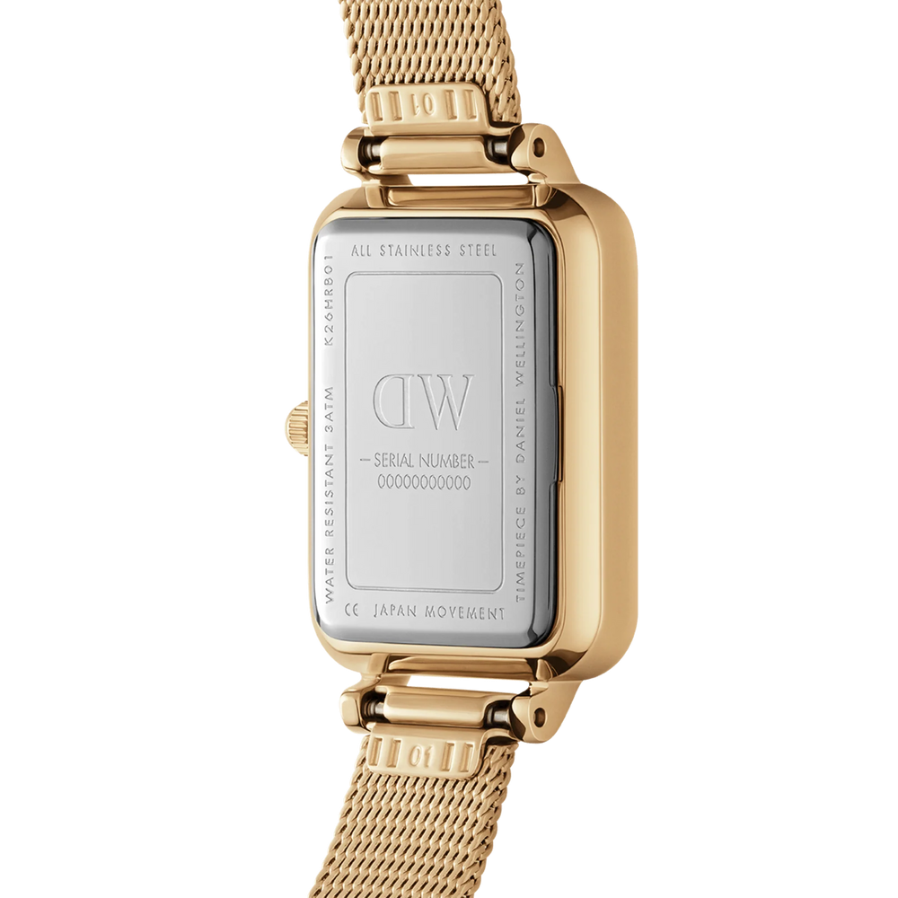 
                  
                    Orologio Daniel Wellington donna Quadro Lumine Pressed Evergold
                  
                