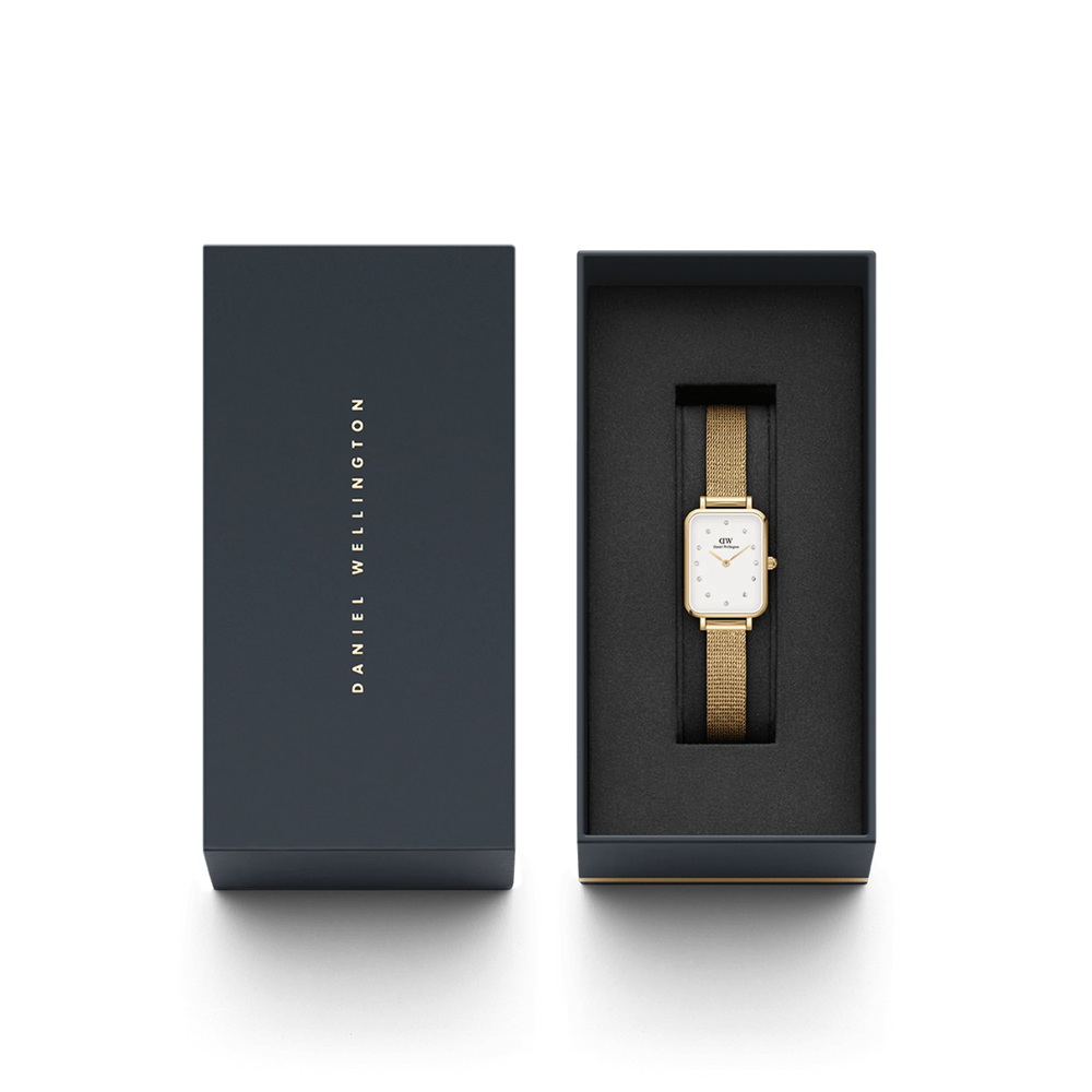 
                  
                    Orologio Daniel Wellington donna Quadro Lumine Pressed Evergold
                  
                