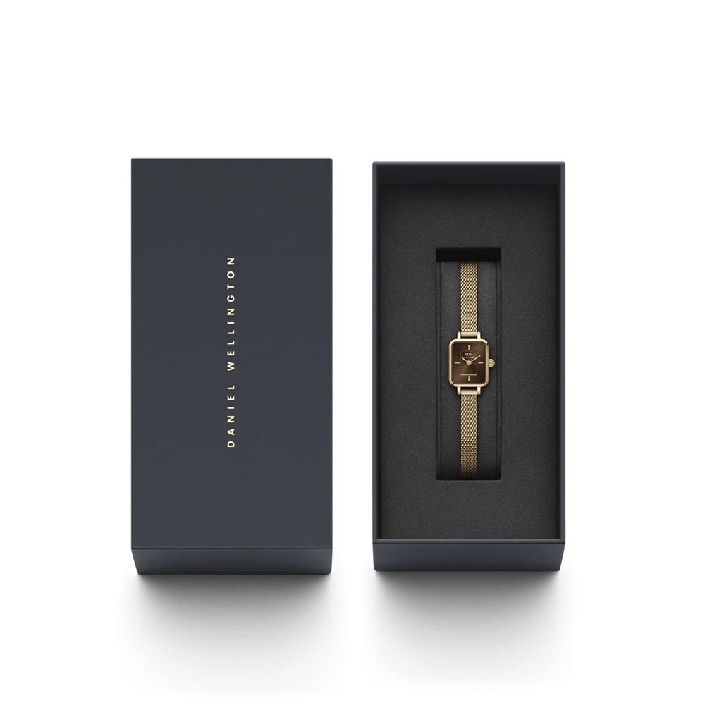 
                  
                    Orologio Daniel Wellington donna Quadro Mini Evergold Amber
                  
                