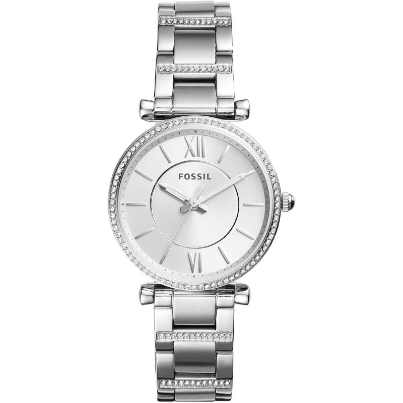 Orologio Fossil Donna ES4341 Oro Rosa Blu Brillante