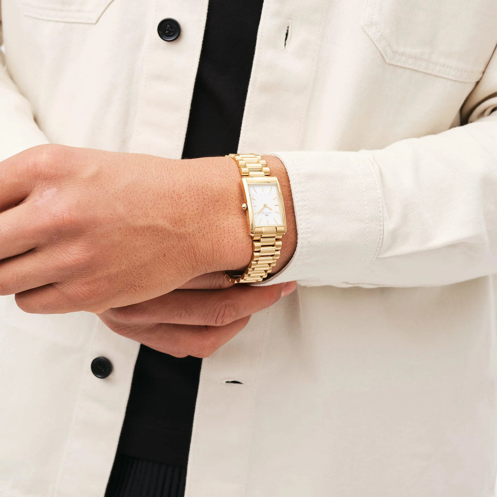 
                  
                    Orologio uomo Daniel Wellington Bound 3-Link Gold DW00100703
                  
                