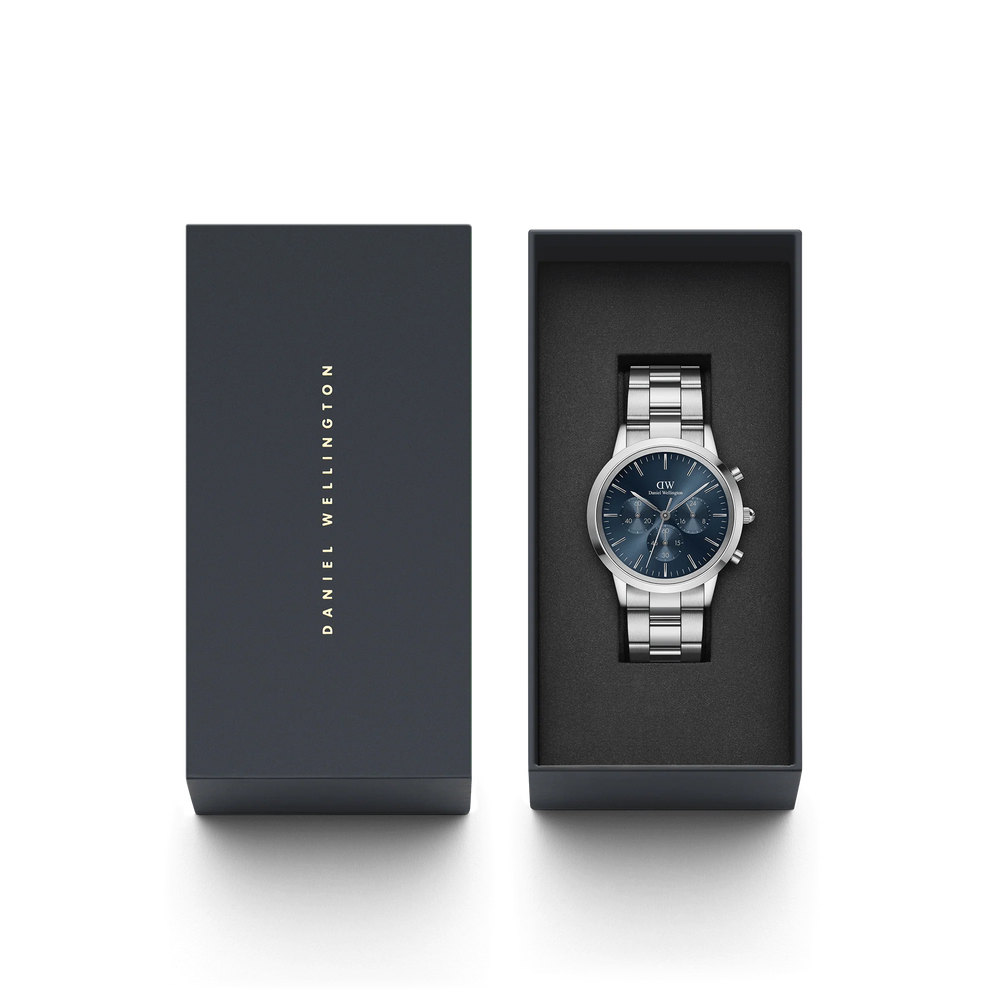 
                  
                    Orologio uomo Daniel Wellington Iconic Chronograph Arctic S DW00100644
                  
                