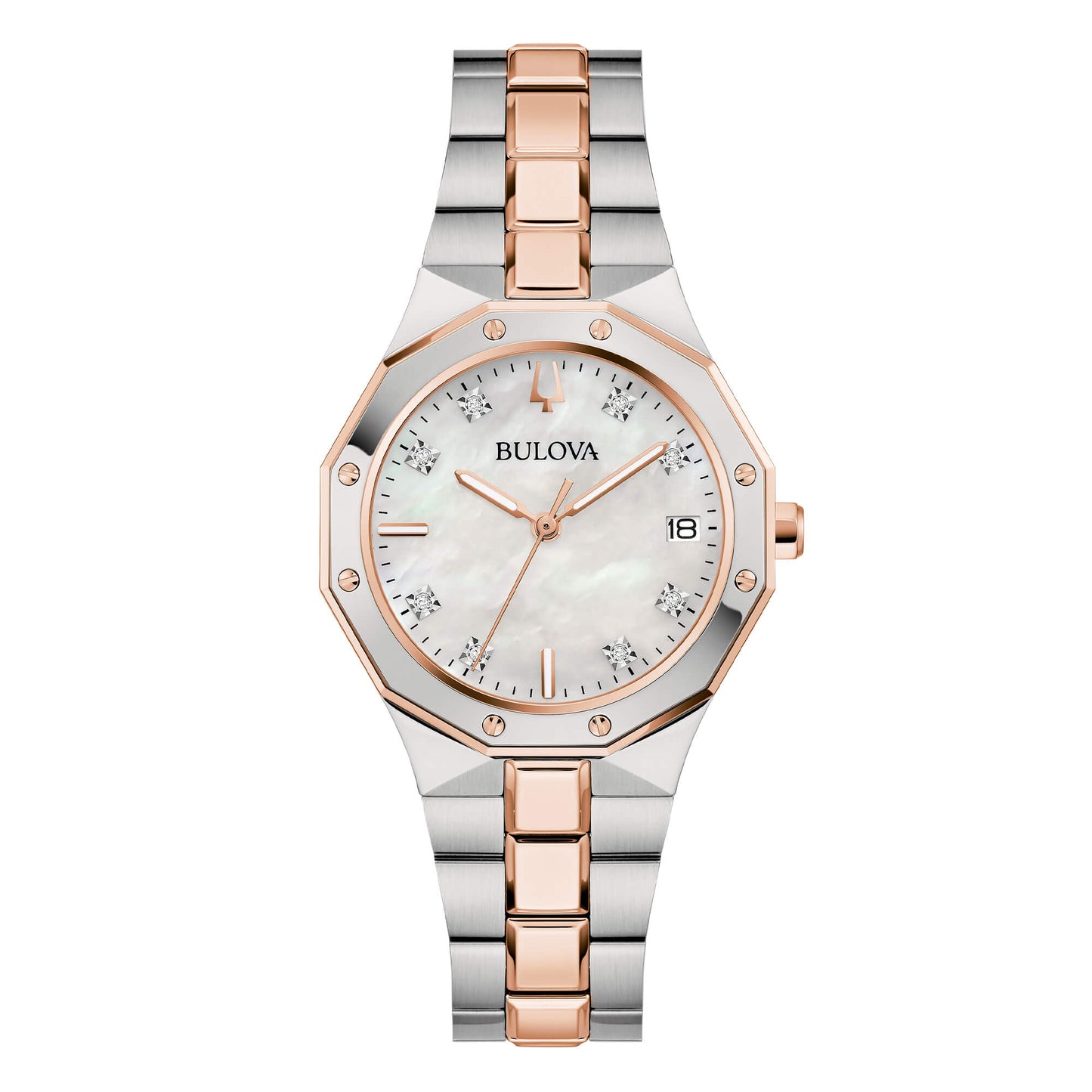 Orologio Bulova Octagon Lady Diamonds 98P235