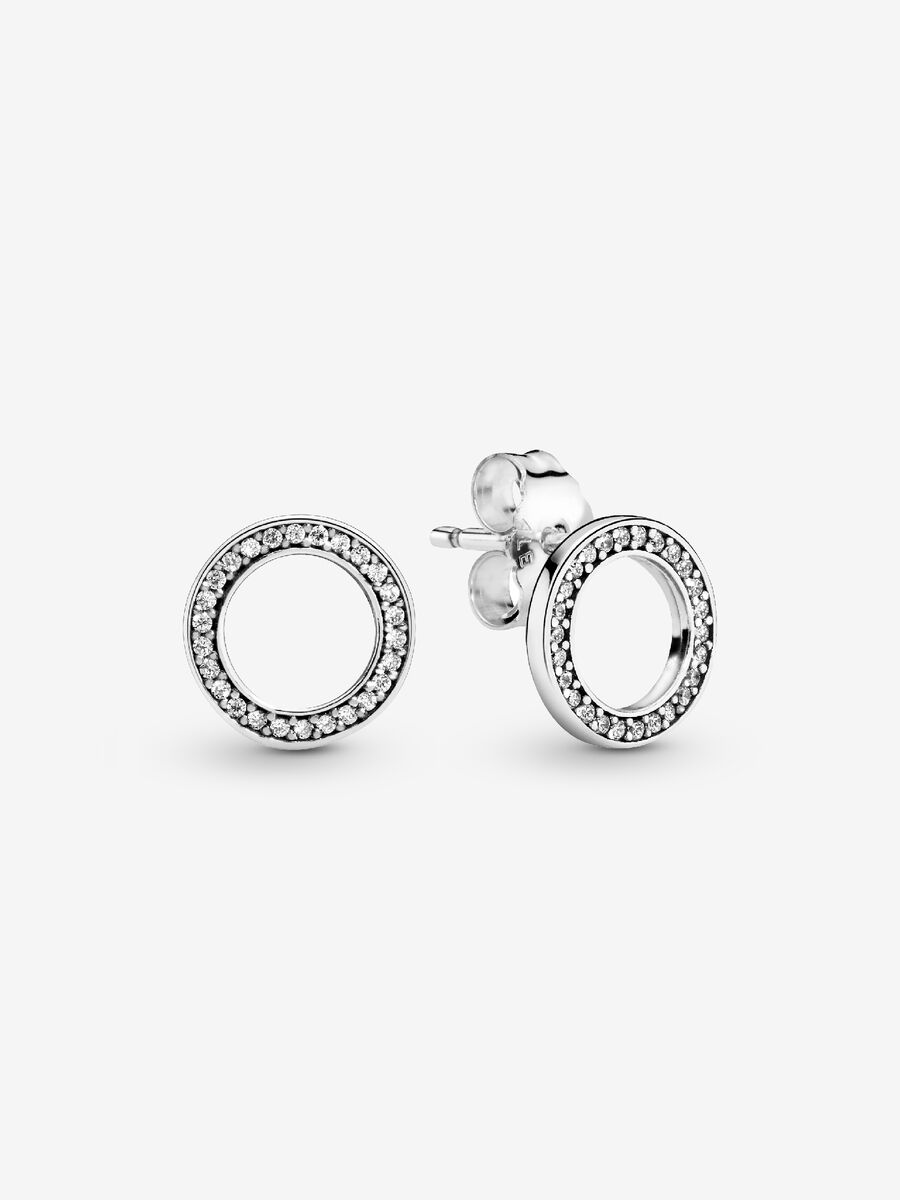 Pandora Orecchini Cerchi Signature 290585CZ
