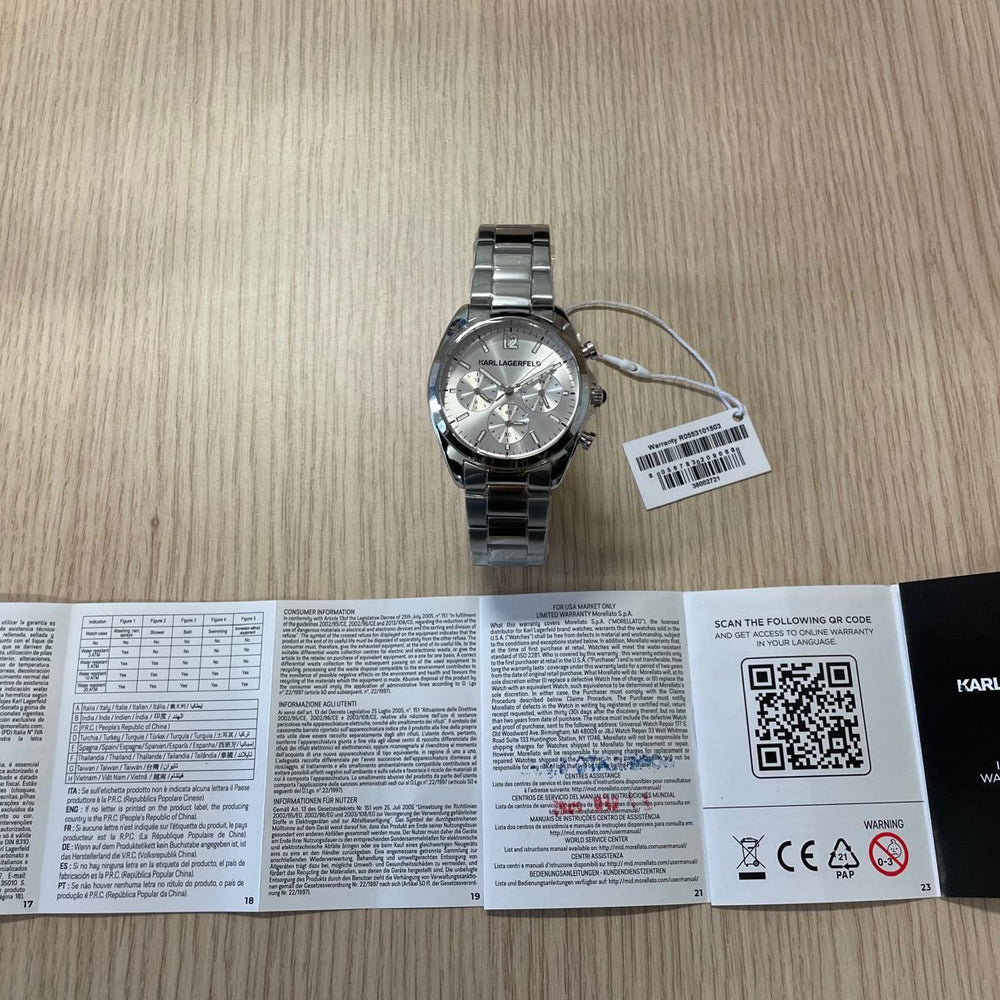 
                  
                    Orologio Donna Karl Lagerfeld Round Essentials R0553101503
                  
                