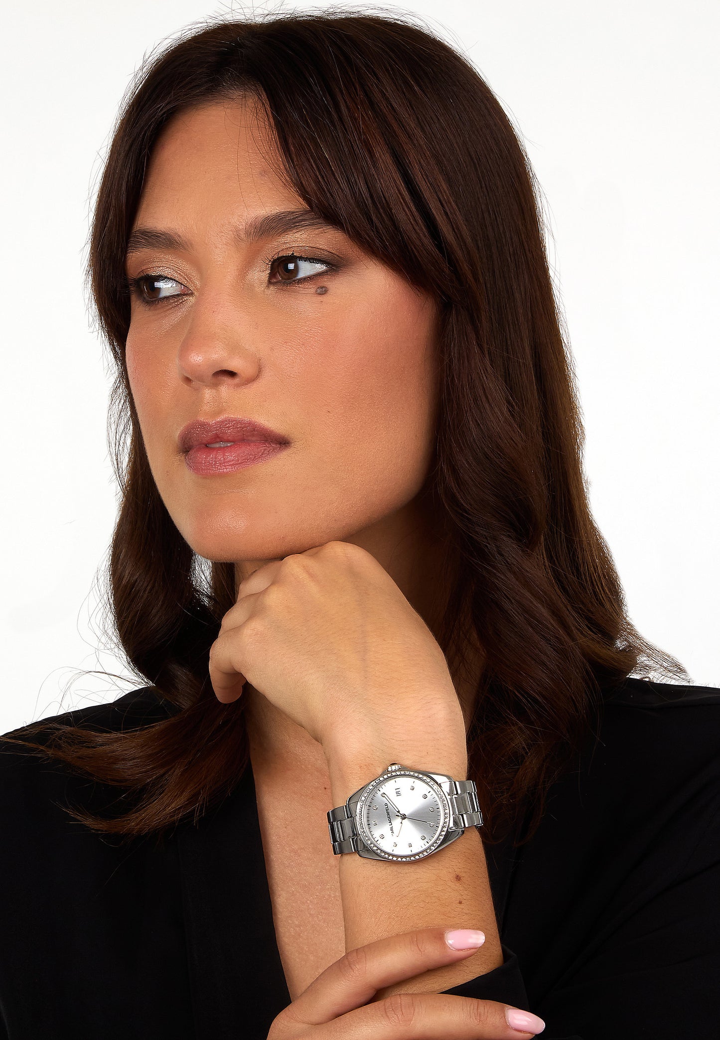 Orologio Donna Karl Lagerfeld Round Essentials R0553101510