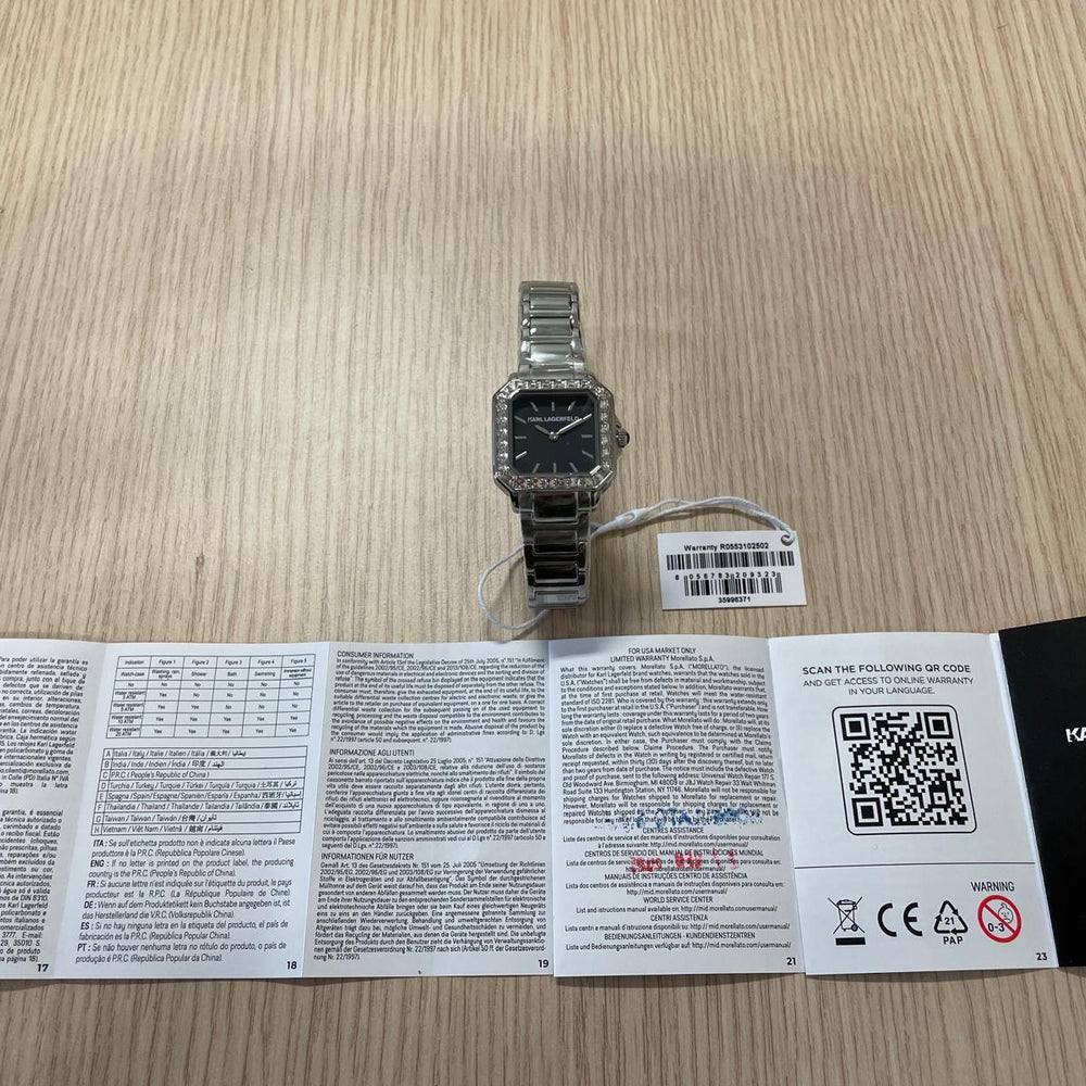 
                  
                    Orologio Donna Karl Lagerfeld Square Classics R0553102502
                  
                