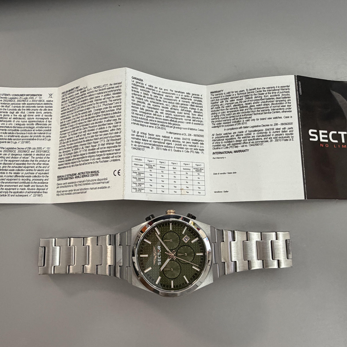 Orologio Sector C300 uomo R3273301006